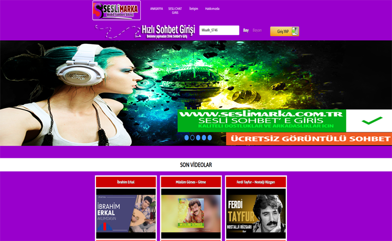 Charming Sohbet Portalı